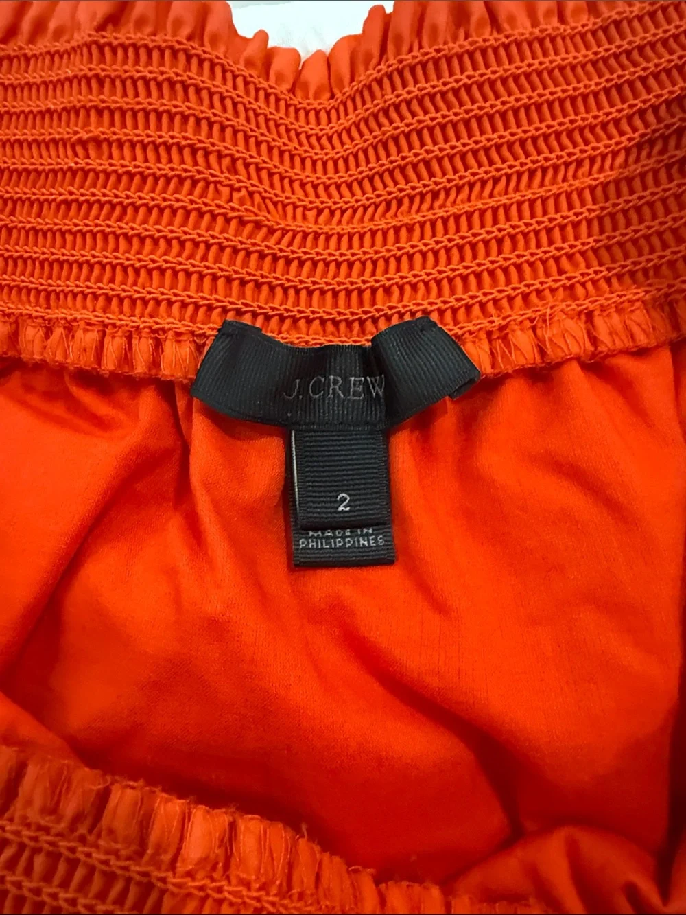 J. Crew bold red
